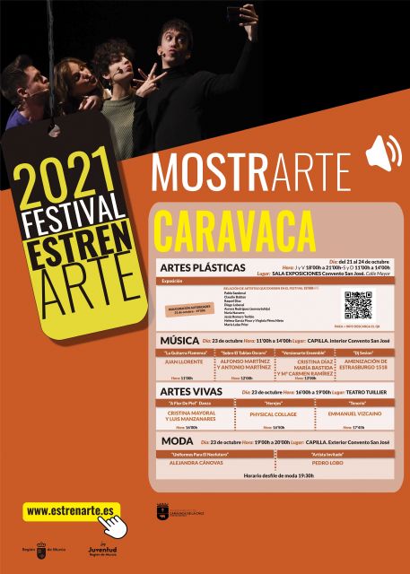 Caravaca de la Cruz se convierte este fin de semana en el escaparate del talento joven de la Región con el festival 'Estren-Arte' - 2, Foto 2