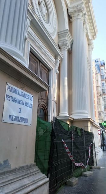 Las obras de restauración de la Basílica de la Caridad están paradas - 2, Foto 2