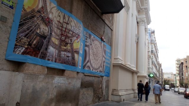 Las obras de restauración de la Basílica de la Caridad están paradas - 3, Foto 3