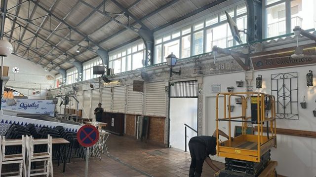 Comienzan las obras de mejora en la Plaza de Abastos de Águilas - 1, Foto 1