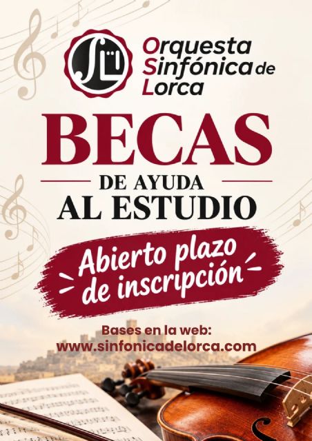 La Orquesta Sinf�nica de Lorca premiar� con becas de estudio a sus integrantes