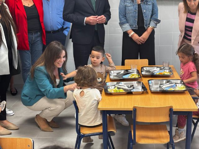 El Ayuntamiento suma cuatro nuevos comedores escolares de pedanías dando servicio a más de 450 alumnos - 4, Foto 4