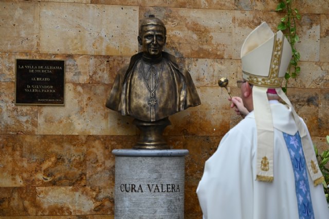 Alhama de Murcia recibe por primera vez a la Virgen de la Fuensanta en su peregrinación hacia el centenario de su coronación - 2, Foto 2