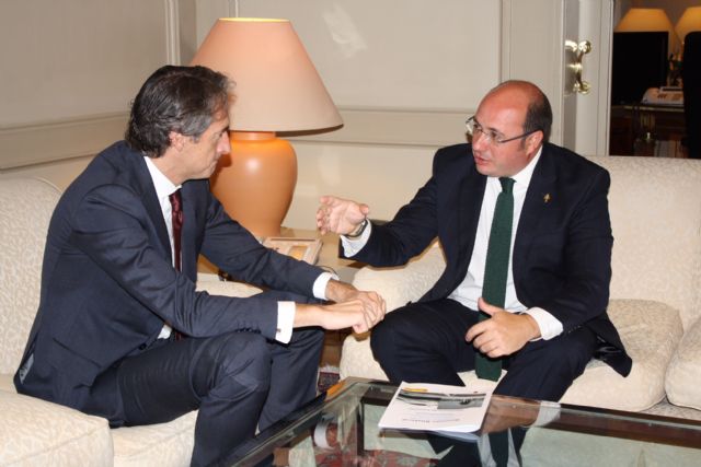 Pedro Antonio Sánchez: La Comisión de Seguimiento garantizará que las obras siguen su ritmo y que el AVE llegará el próximo año a la Región - 2, Foto 2