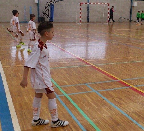 Cándido Romero Cobo, jugador benjamín del Club Capuchinos FS, ha sido seleccionado por la selección murciana comarcal, Foto 1
