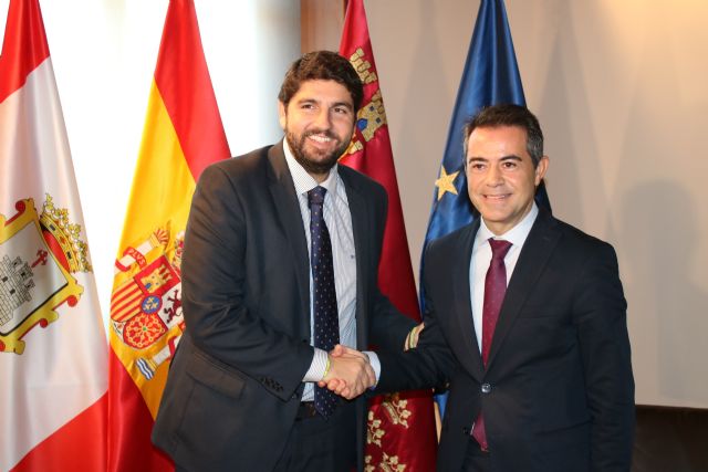 El presidente de la Comunidad, Fernando López Miras, se reúne con el alcalde de Lorquí - 2, Foto 2