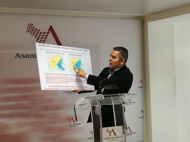 Jesús Cano: Las enmiendas de la oposición al Decreto Ley del Mar Menor son una estocada de muerte a la agricultura del campo de Cartagena - 1, Foto 1