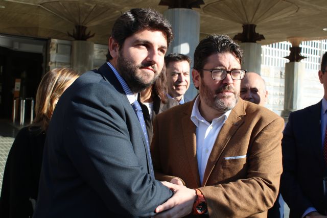 Fernando López Miras: Hemos sabido anteponer los intereses de la Región y alcanzar un acuerdo bueno para el millón y medio de murcianos - 1, Foto 1