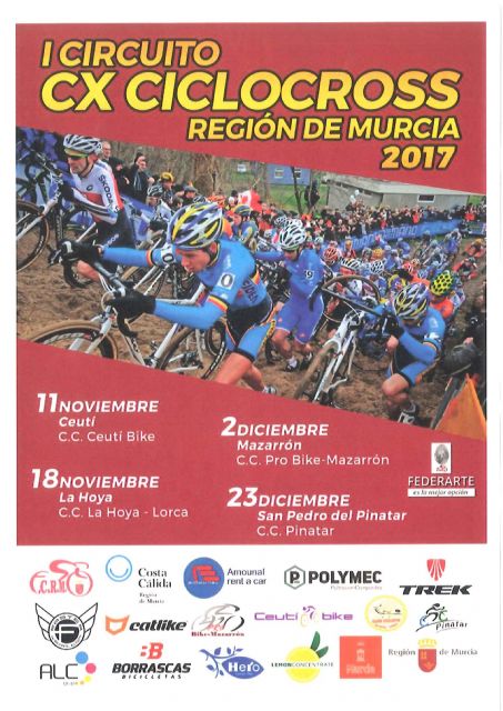 Mazarrn ser sede de una de las etapas del I circuito CX de ciclocross de la Regin de Murcia, Foto 2