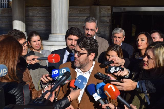 Ciudadanos y PP escenifican el acuerdo que permitirá que los murcianos tengan mejores presupuestos - 1, Foto 1