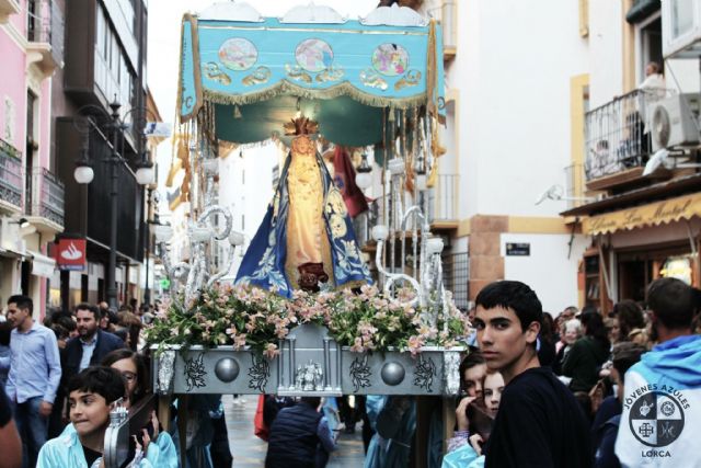 Los jóvenes del Paso Azul recibirán el Premio Participación por la organización de la Procesión de Papel en los Premios Juventud de la Región de Murcia - 1, Foto 1