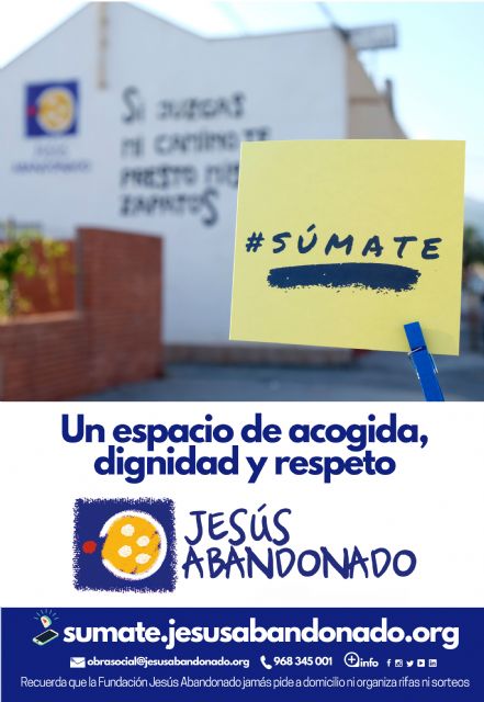 Fundación Jesús Abandonado lanza #SÚMATE, el nuevo proyecto de talleres de recuperación personal - 1, Foto 1