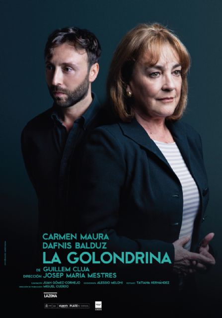 LaZona presenta, con Carmen Maura y Dafnis Balduz, la obra LA GOLONDRINA el sábado 23 de noviembre en el Teatro Villa de Molina - 1, Foto 1