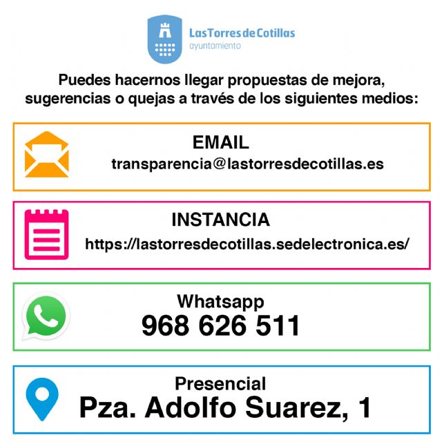 El Ayuntamiento torreño pone en marcha un sistema de comunicación ciudadana por whatsapp - 1, Foto 1