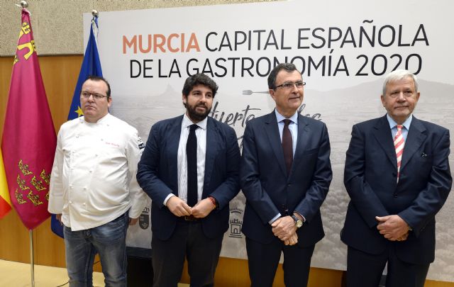 López Miras participa en la presentación del proyecto de Murcia como ´Capital Española de la Gastronomía 2020´ - 1, Foto 1