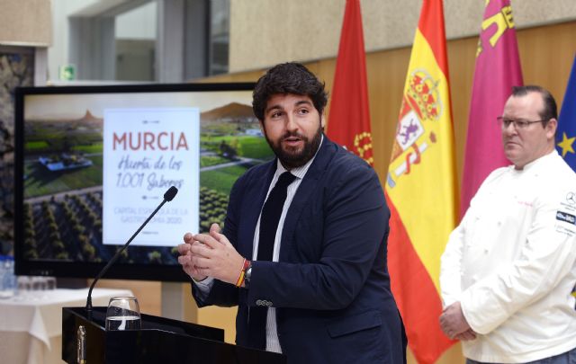 López Miras participa en la presentación del proyecto de Murcia como ´Capital Española de la Gastronomía 2020´ - 2, Foto 2
