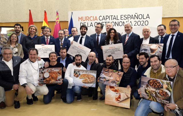 López Miras participa en la presentación del proyecto de Murcia como ´Capital Española de la Gastronomía 2020´ - 3, Foto 3