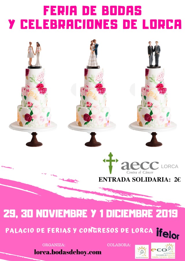 La Feria de Bodas y Celebraciones de Lorca, solidaria con la AECC