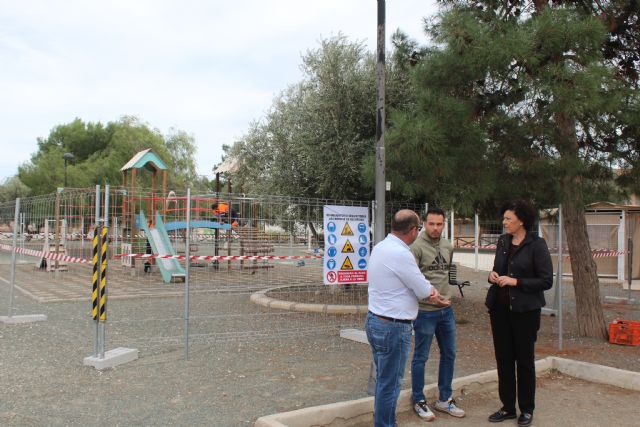 Comienzan las obras de reparación y mejora del parque infantil de La Estación en Puerto Lumbreras - 3, Foto 3