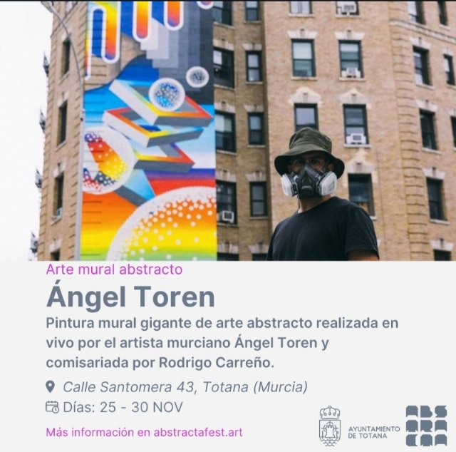 La Asociación Blanco Diáfano inaugura el 2 de diciembre el mural del artista Ángel Toren - 1, Foto 1