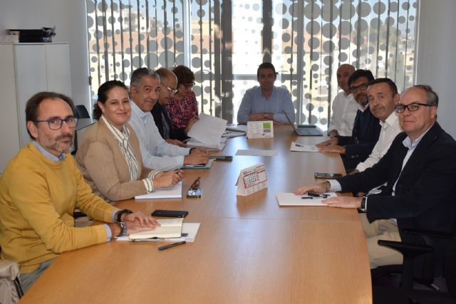 El proyecto de ampliación de la EDAR de los polígonos industriales de la carretera de Mula, a buen ritmo - 1, Foto 1