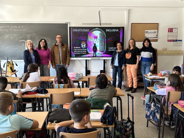 El alumnado de 5° de Primaria de los centros educativos de Águilas participa en el proyecto Creatividad Inclusiva - 1, Foto 1