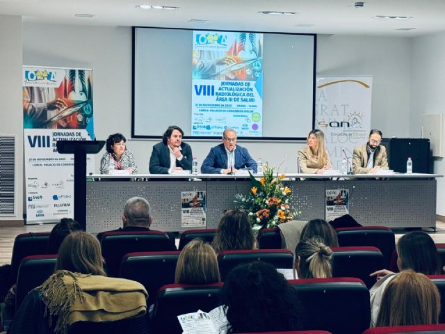 Más de un centenar de profesionales se dan cita en el Palacio de Ferias y Congresos de Lorca en las 'VIII Jornadas de Actualización Radiológica del Área III de Salud' - 5, Foto 5