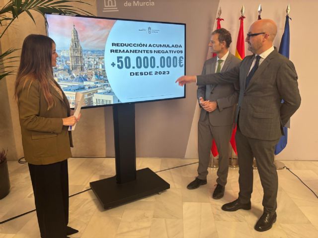 El Ayuntamiento de Murcia reduce su deuda en más de 35 millones de euros el último año - 1, Foto 1