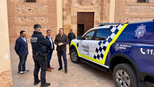 La Comunidad proporciona un vehículo de Policía Local al Ayuntamiento de Aledo para dotar de más seguridad a las zonas rurales - 1, Foto 1