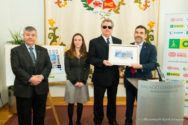 La ONCE refleja en un cupon el Año del Modernismo de Cartagena con la imagen del Gran Hotel - 1, Foto 1