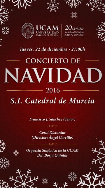 Concierto de Navidad en la Catedral con la Sinfónica de la UCAM y la Coral Discantus - 1, Foto 1
