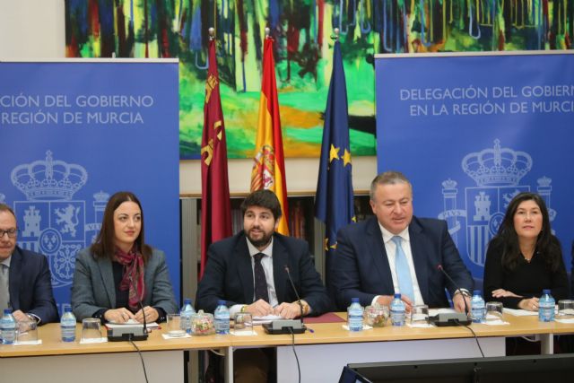 Fernando López Miras participa en la comisión territorial de asistencia al delegado del Gobierno - 2, Foto 2