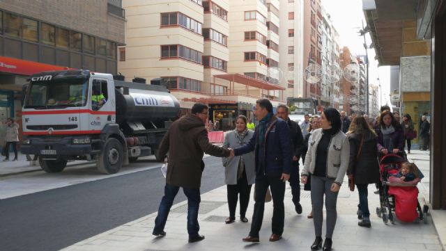 El buen ritmo de trabajo en Juan Carlos I permite disponer de la avenida antes del plazo previsto, celebrar la cabalgata de Reyes y no interferir en la campaña comercial navideña - 2, Foto 2