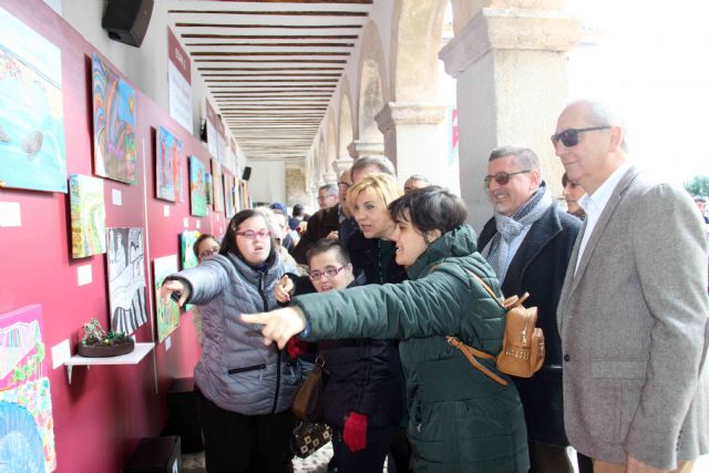 Clausuran la exposición 'Camino a la inclusión', formada por obras realizadas por personas con discapacidad - 3, Foto 3