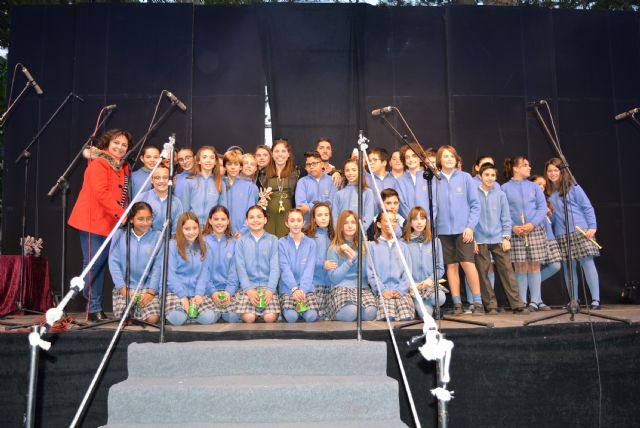 Los escolares aguileños vuelven a dar voz a la Navidad en el tradicional Certamen de Villancicos - 5, Foto 5