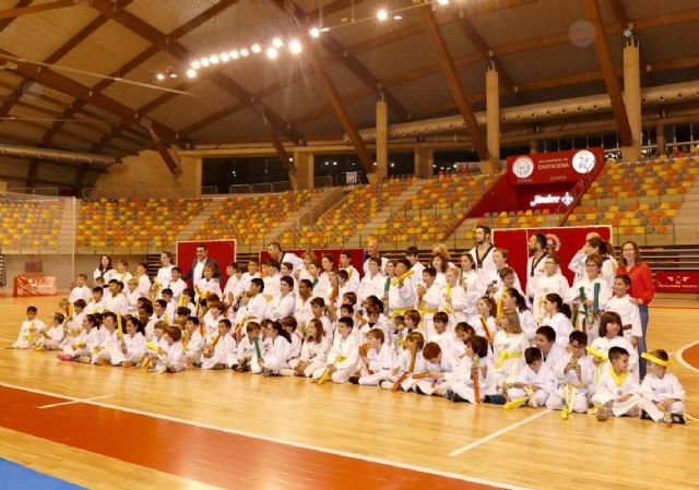 Los alumnos de la Escuela Municipal de Taekwondo obtienen sus distinciones en el Palacio de Deportes - 1, Foto 1