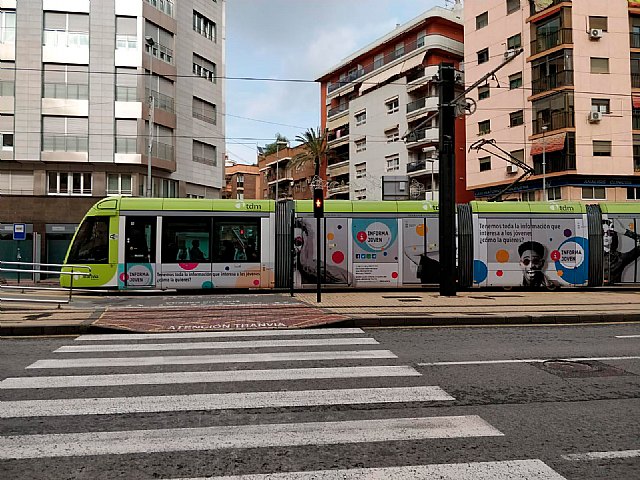 Tranvía de Murcia modifica sus horarios los días de Nochebuena y Nochevieja - 1, Foto 1
