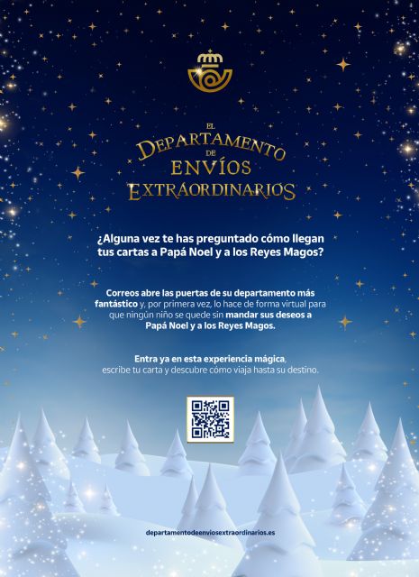 Los niños que lo deseen podrán depositar sus cartas para los Reyes Magos en 18 buzones que Correos ha instalado en oficinas de la Región de Murcia, Foto 2