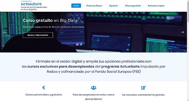 Red.es comienza sus programas formativos en competencias digitales para población desempleada - 2, Foto 2