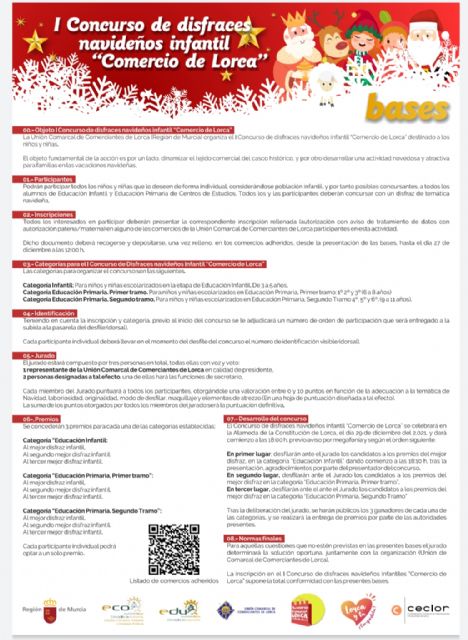 I Concurso de disfraces navideños infantil Comercio de Lorca - 1, Foto 1