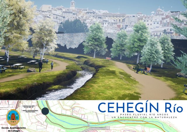 El Ayuntamiento de Cehegín recibe 170.000 euros de la Comunidad Autónoma para el inicio del proyecto “Cehegín Río” - 1, Foto 1
