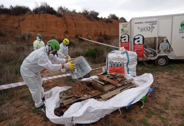 La Concejalía de Medio Ambiente realiza limpiezas en dos vertederos ilegales con residuos tóxicos - 2, Foto 2