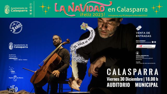 El viaje de Melchor de Teatro Silfo en la Programación de Navidad de Calasparra - 1, Foto 1