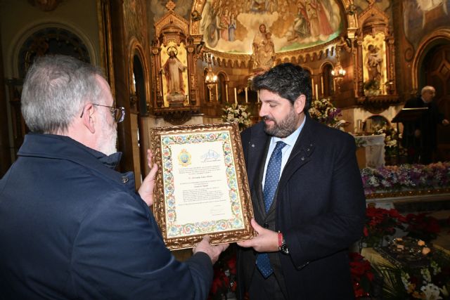 López Miras, nombrado socio de honor de la Asociación de Antiguos Alumnos Maristas de Murcia - 2, Foto 2