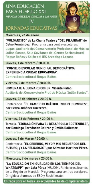 Jumilla vuelve a ser sede de las Jornadas 'Una Educación para el Siglo XXI' - 2, Foto 2