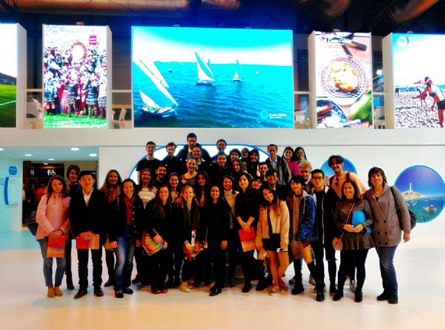 Los alumnos de Turismo de la UCAM asisten a FITUR - 1, Foto 1