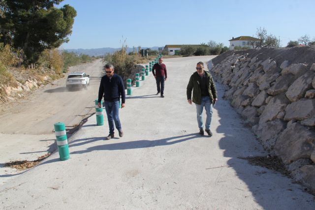 Finalizan las obras del Camino del Cementerio a su paso por la Rambla del Murciano - 1, Foto 1