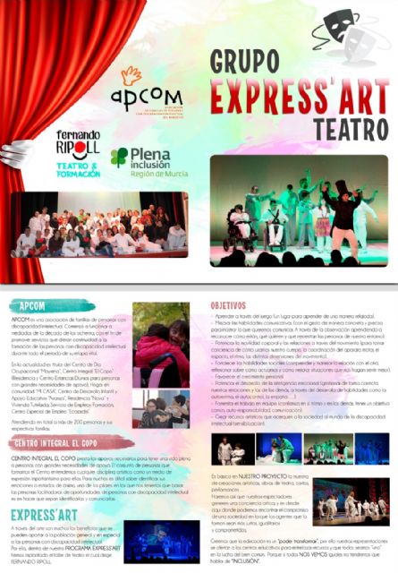 Teatro inclusivo en la programación del Auditorio Municipal de Calasparra - 1, Foto 1