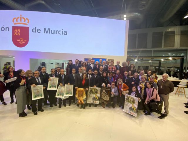 Murcia, Cartagena, Lorca y Jumilla exhiben el potencial turístico internacional de la Semana Santa de sus municipios en Fitur - 1, Foto 1