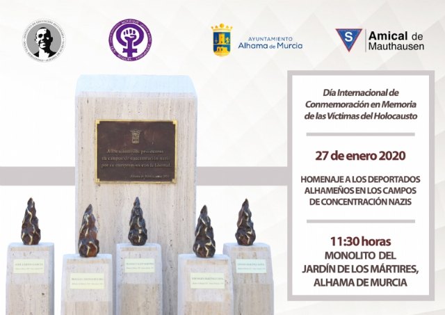 Alhama rendirá homenaje a los deportados alhameños por el día de las víctimas del Holocausto - 1, Foto 1